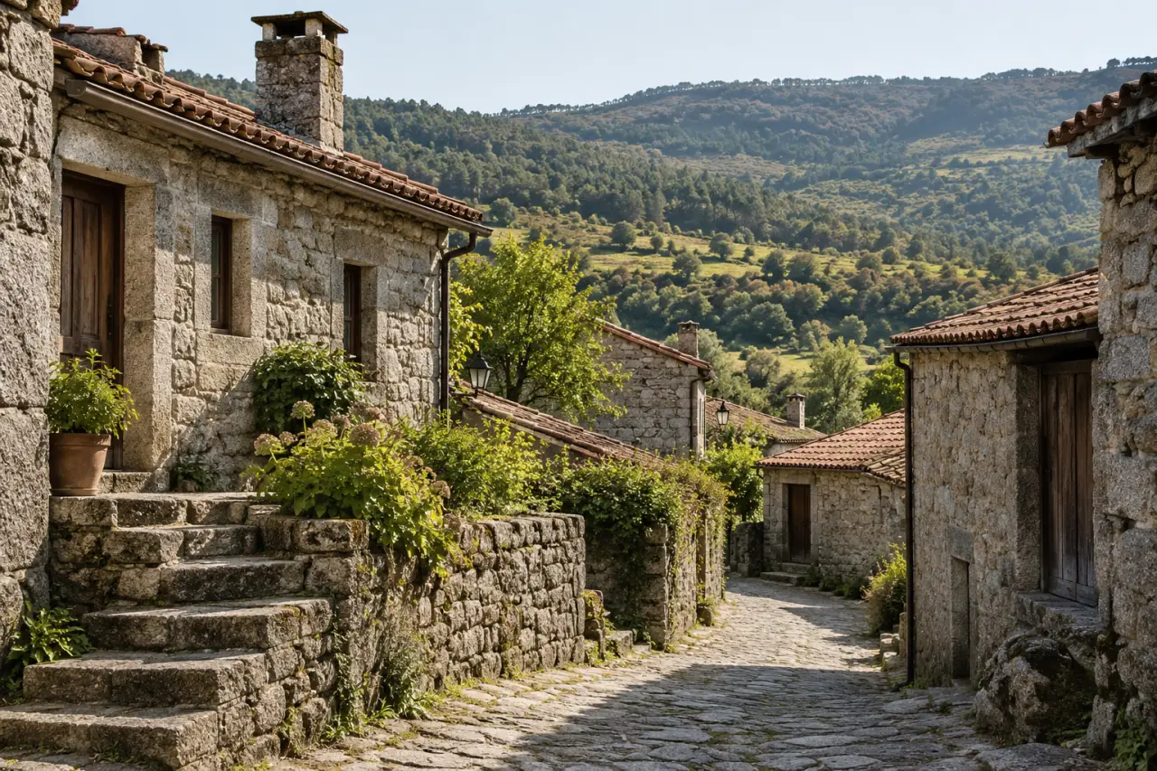 Rio de Onor, village frontalier parmi les plus beaux villages du nord du Portugal