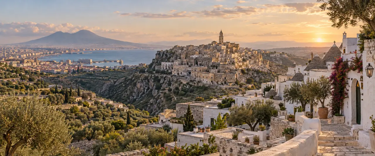 Sud de l’Italie en 7 jours : choisir entre Naples, Matera et les villages blancs des Pouilles