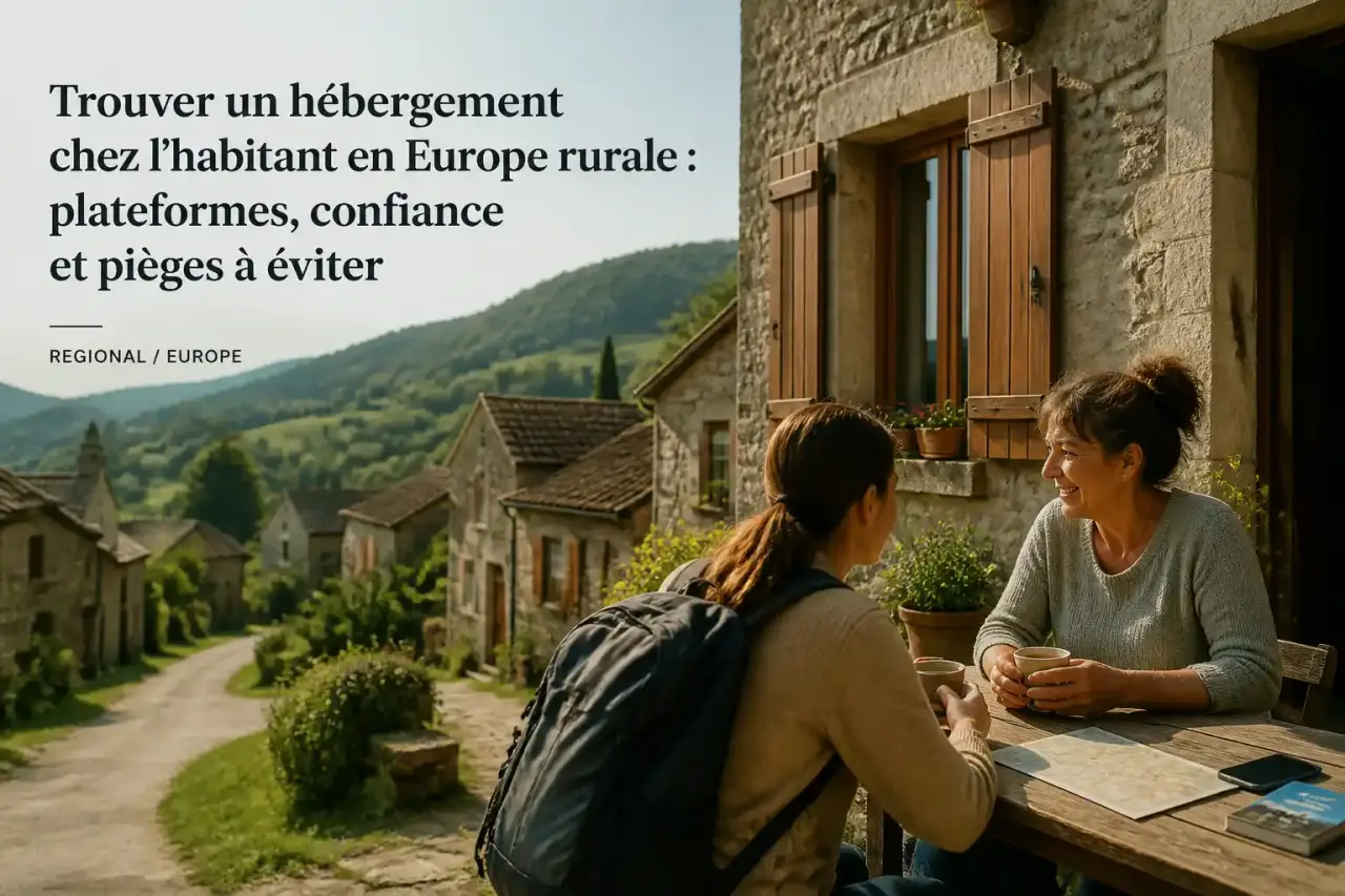 Trouver un hébergement chez l’habitant en Europe rurale : plateformes, confiance et pièges à éviter