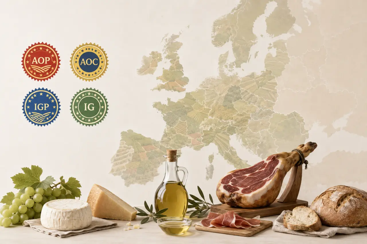 Comment fonctionne la protection des noms de produits en Europe : AOP, AOC, IGP et IG
