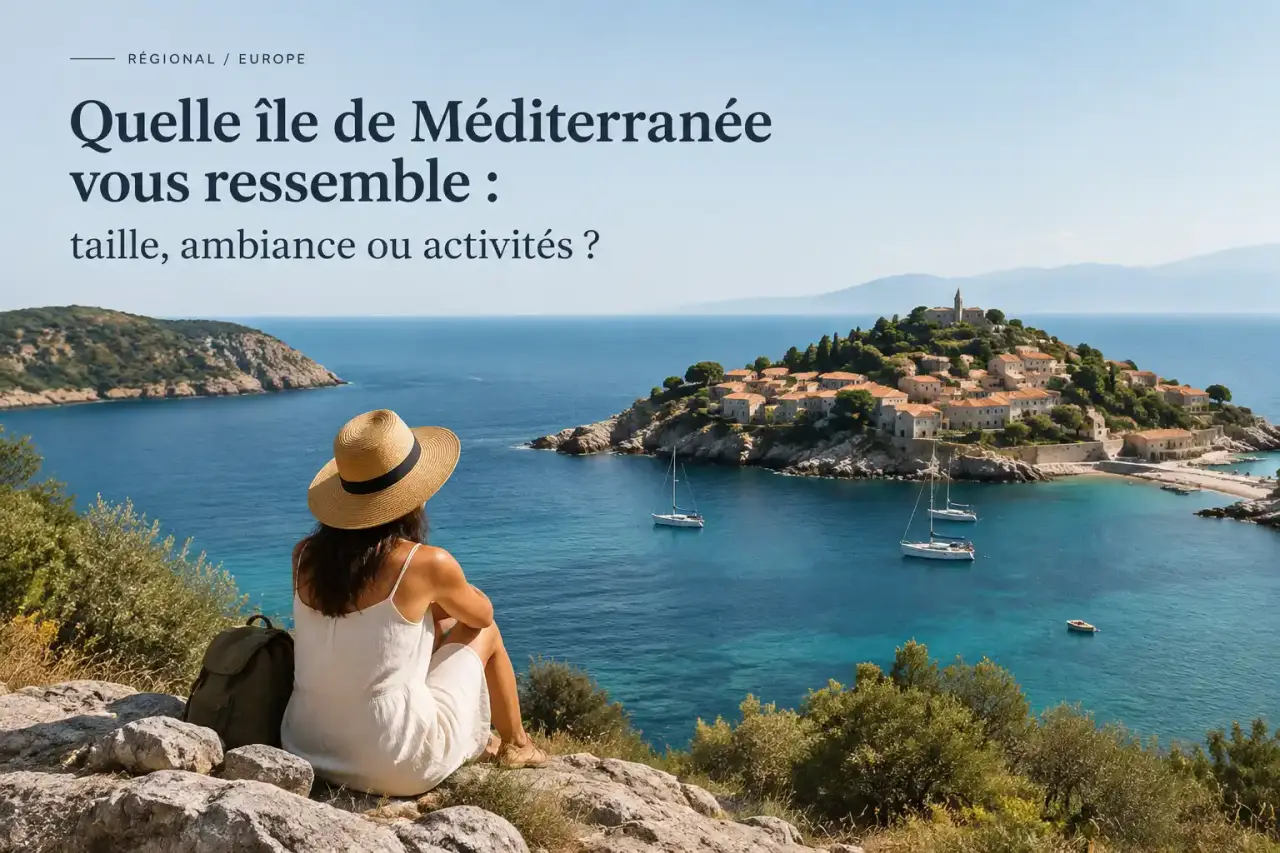 Quelle île de Méditerranée vous ressemble : taille, ambiance ou activités ?