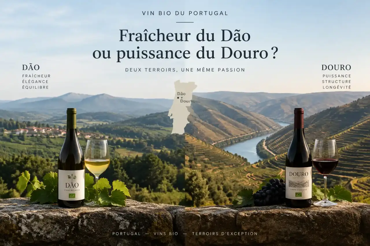 Vin bio du Portugal : fraîcheur du Dão ou puissance du Douro ?
