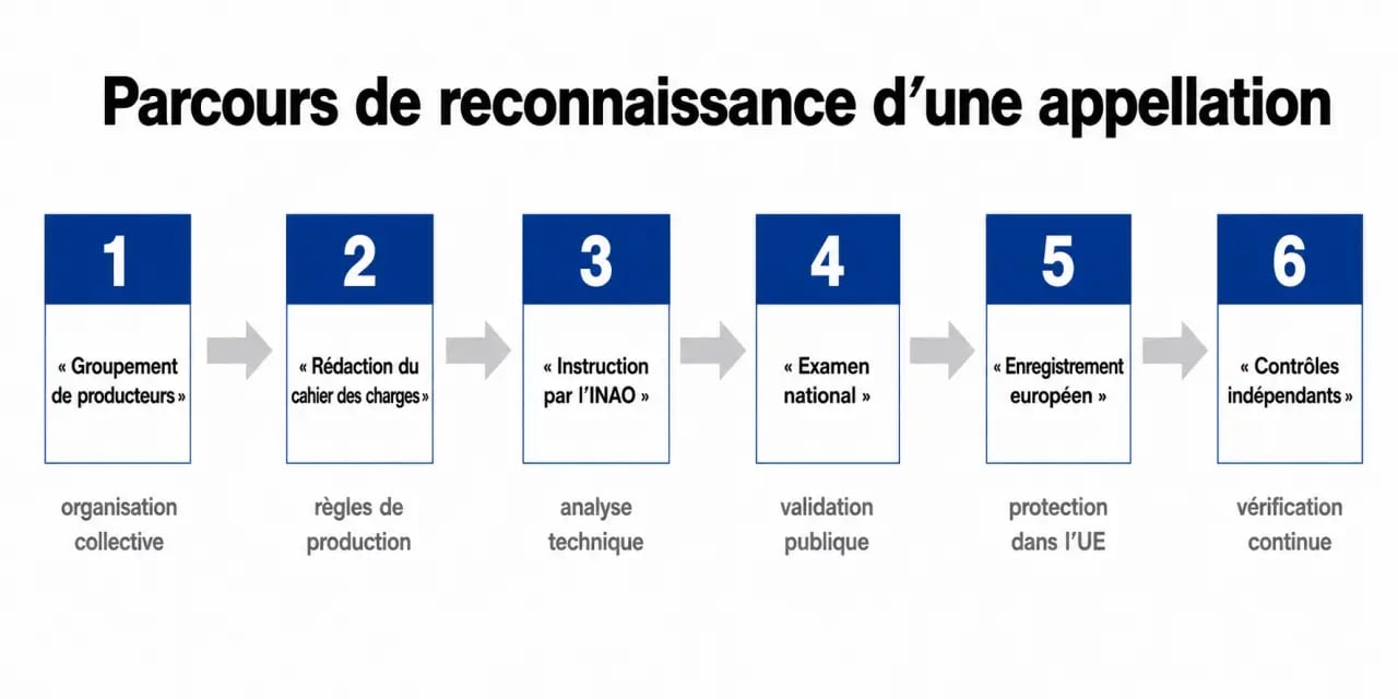 Comment fonctionne le systeme des appellations d origine regionales en europe : parcours de reconnaissance du cahier des charges jusqu’à l’enregistrement européen